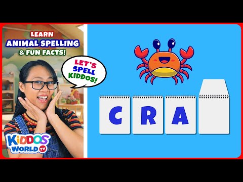 Learn Fun Animal Spelling & Animal Fun Facts with Miss V