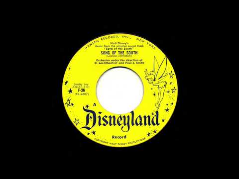 "Song of the South" title song on early Disneyland Records label (1956)