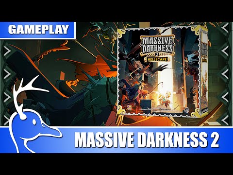 Massive Darkness 2: Hellscape - Gameplay with Designers Alex Olteanu and Marco Portugal (Quackalope) - YouTube