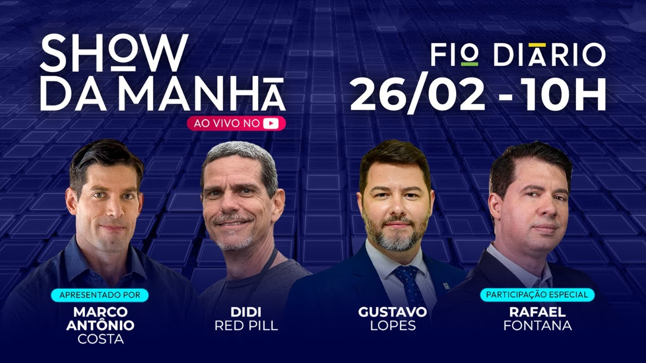 SHOW DA MANHÃ - CONGRESSO AMERICANO COMEÇA A DECIDIR FUTURO DE MORAES -  26/02/2025