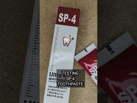 Testing Sp-4 Toothpaste #festiveseasonsale #skincarebrands #festival #love #festivedeals