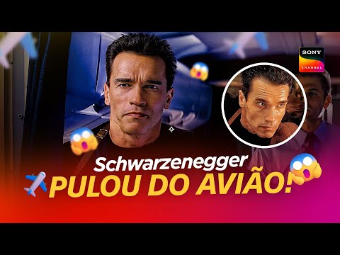 Schwarzenegger pulou do avião! 😱 | Queima de Arquivo | Sony Channel