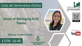 [Seminários 2024] Sense of Belonging in SE Teams