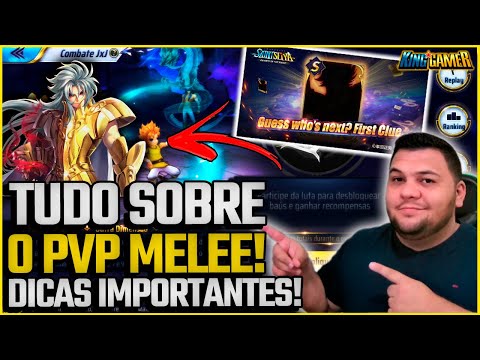 🛑NOVO PVP MELEE! TUDO QUE VOCÊ PRECISA SABER! DICAS DE COMP'S!!! // SAINT SEIYA AWAKENING