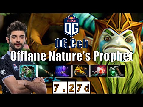 Nature's Prophet | OG.Ceb | Offlane Nature's Prophet | 7.27d Gameplay Highlights