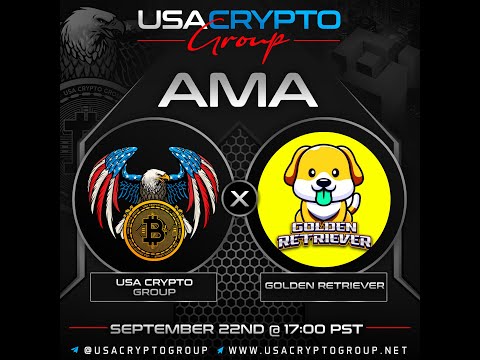 USA Crypto Group AMA ~ Golden Retriever #USACryptoGroup