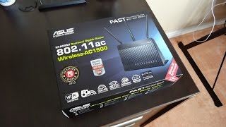 ASUS RT-AC68U Dual Band AC1900 Router Unboxing