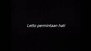 Download lagu LETTO PERMINTAAN HATI - DRUMLESS mp3 Download lagu LETTO PERMINTAAN HATI - DRUMLESS mp3