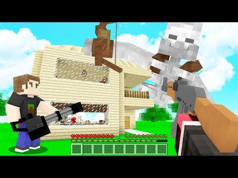 MUTANT İSKELET EVİME SALDIRDI! 😱 - Minecraft