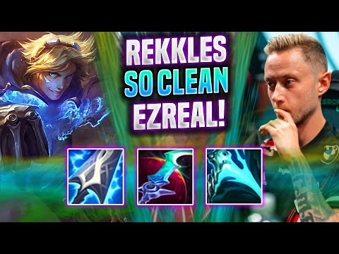 REKKLES IS SO CLEAN WITH EZREAL! -KC Rekkles Plays Ezreal ADC vs Tristana! | Season 2022