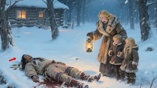 Frontier Widow And Her kids Saved A Dying Comanche Raider, Unaware He Will Change Her Life