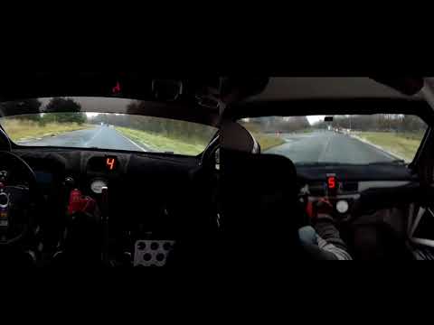 X runda power stage bednary MM-Racing evo 9, 385 hp, 5:18 vs Proto Open 5:20,  2 oes.