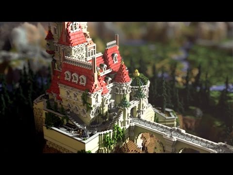 Beast S Enchanted Castle Feat Dennisbuilds Minecraft Project