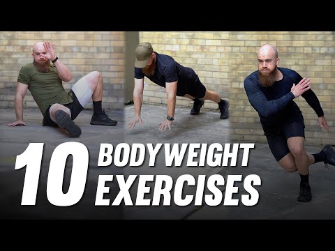 Top 10 Bodyweight Exercises for MMA, Wrestling & Boxing!