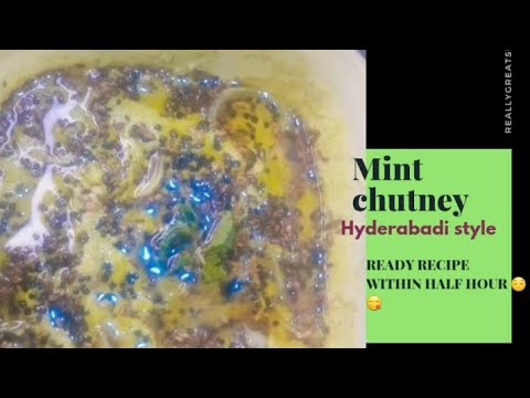 mint chatuney |pudina ki chatune