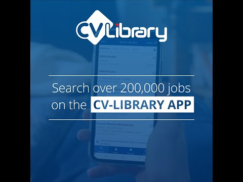 CV-Library Job Search Video