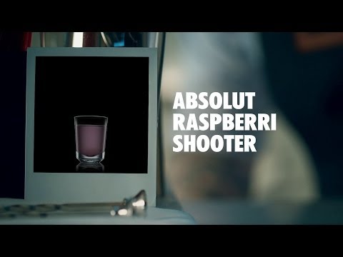 ABSOLUT RASPBERRI SHOOTER DRINK RECIPE - HOW TO MIX