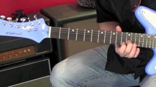 Video thumbnail for PureSalem Guitars MENDIOLA electric guitar demo with Zvex & PedalProjects by gearmanndude
