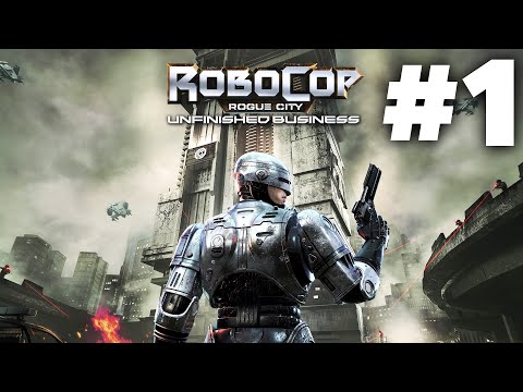 RoboCop Rogue City Unfinished Business Gameplay Walkthrough Part 1 - INTRO (PS5 Pro 4K 60fps)