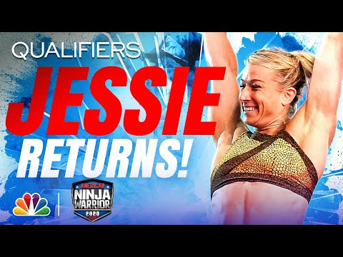 Sneak Peek: Jessie Graff Shines on the Course - American Ninja Warrior Qualifiers 2020