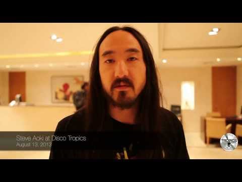 Steve Aoki at Disco Tropics - Lloret de Mar, August 13, 2013