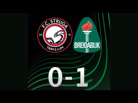 Struga 0-1 Breidablik | Europe Conference League 2023/24 | Highlights and Goals
