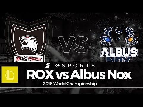 Highlights: ROX vs ANX (Worlds 2016 Day 1)