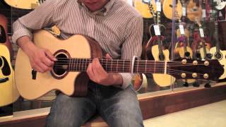 Keystone - Jujube with Cutaway (German Top) Demo - Dolphin Guitars