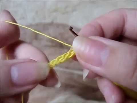 Maranta i szydełko - podwójny łańcuszek (nowa wersja)