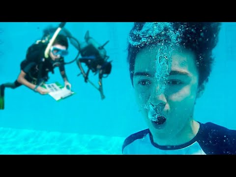 First Human Ever Who Can Breathe Underwater