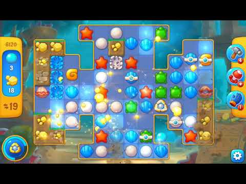 Fishdom 2021 - Level 6120   #playrix #fishdom #gaming