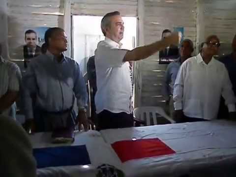 LUIS ABINADER, EN POSTRER RIO