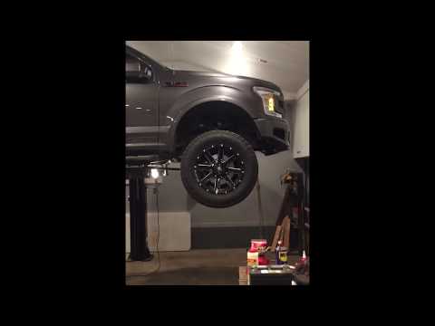 Rough country kicker bar install on Ford F-150.