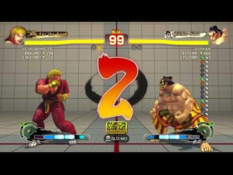 SSFIVAE~ Ken (its showtime 1p) vs.  E.Honda (pomham) HD