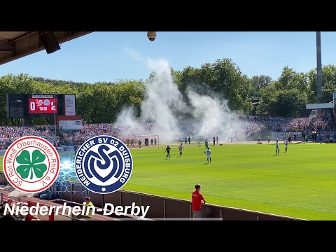 SC Rot-Weiß Oberhausen vs. MSV Duisburg | erneut über 6.000 MSV Auswärtsfans beim Derbysieg