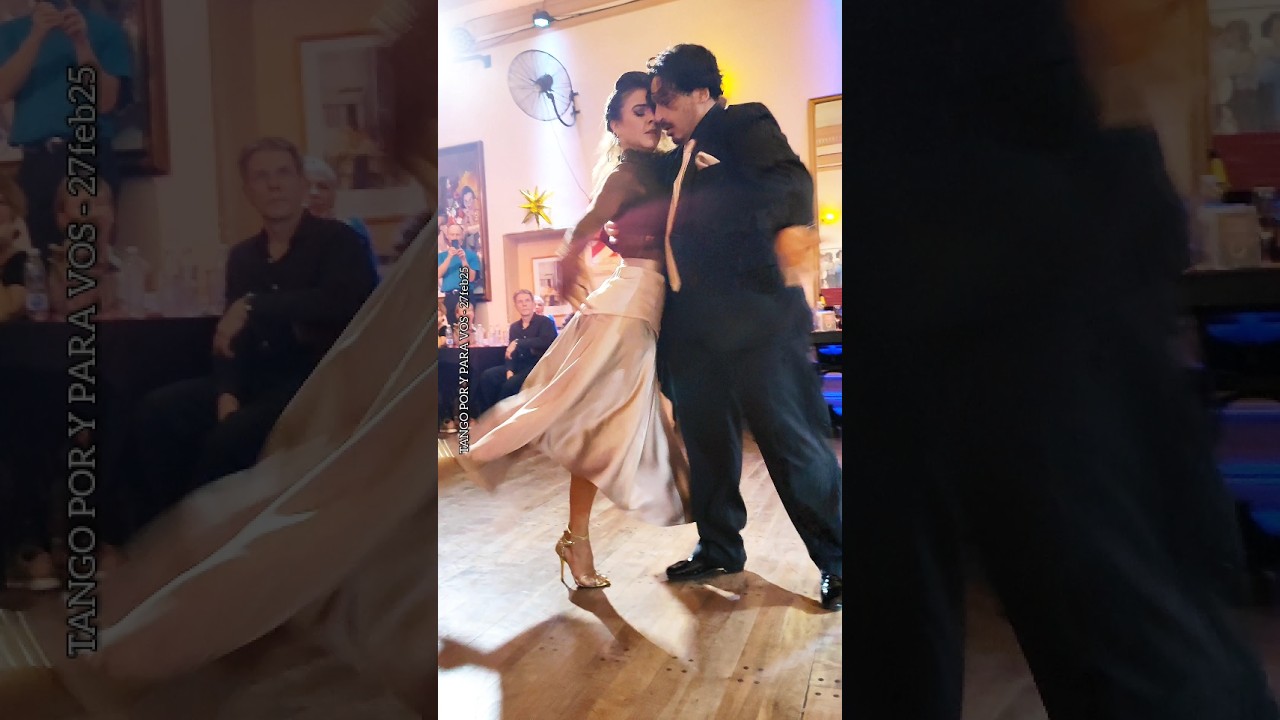 Reel. Fuga y Misterio (Astor Piazzolla) Astria Apel y Mariano Galeano. En lo de Balmaceda 27feb25