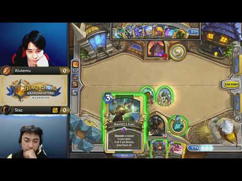 Alutemu vs Staz - Group A Winners - Hearthstone Grandmasters Asia-Pacific Playoffs