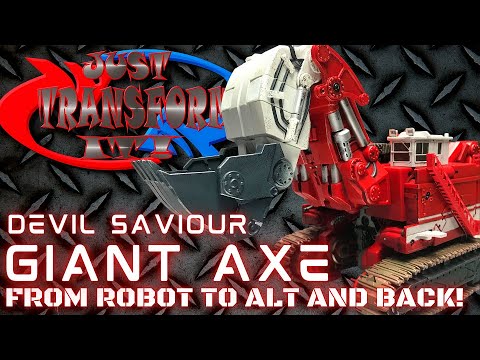 JUST TRANSFORM IT!: Devil Saviour Giant Axe (ROTF Scavenger)