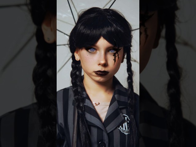 Vídeo relacionado con Ezsskj Camiseta de rayas blancas y negras de los hombres para pugsley Addams Party wear Cosplay wear, Negro y rojo largo, Small