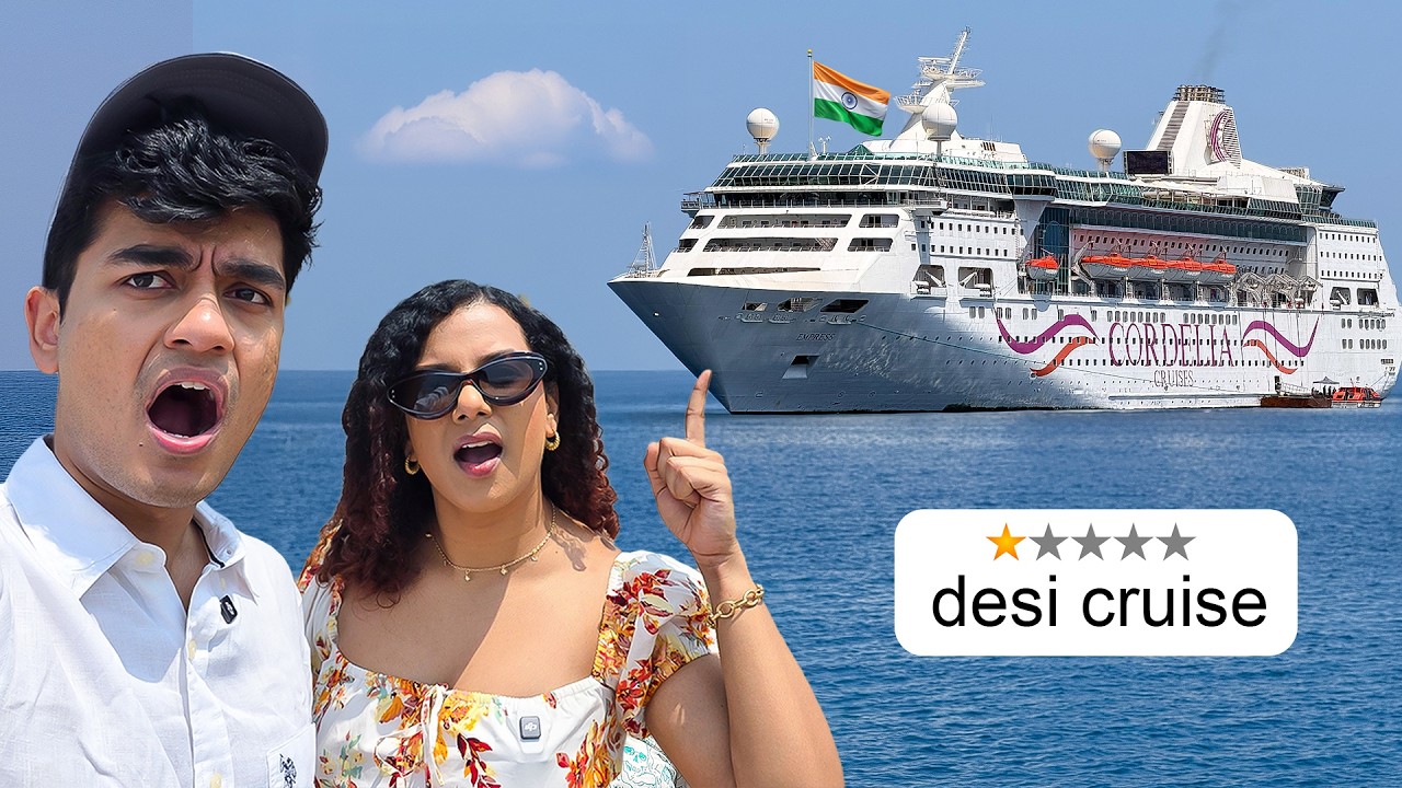 Living 5 DAYS on India's Biggest Cruise Ship