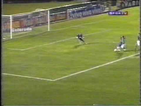 15/05/2005 - Palmeiras 1 X  2 Paraná : Gol de Borges