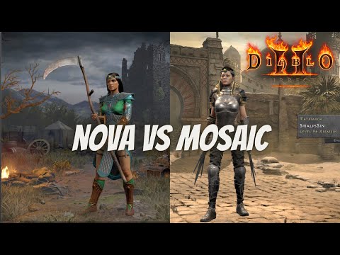 Which Build is Faster: Nova Sorceress or Mosaic Assassin? - Diablo 2 Resurrected