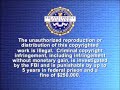 Warner Bros FBI Warning