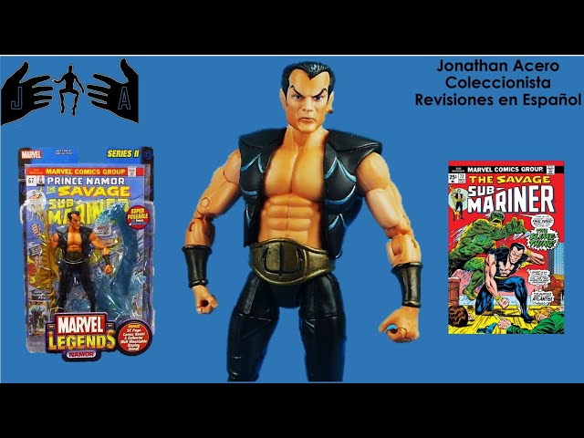 Vídeo relacionado con Marvel Legends Series, Namor, Figura Coleccionable de los cómics a Escala de 15 cm
