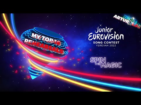 Junior Eurovision Song Contest 2022 - My TOP 16 REHEARSALS [JESC 2022 TOP16 REHEARSALS before show]