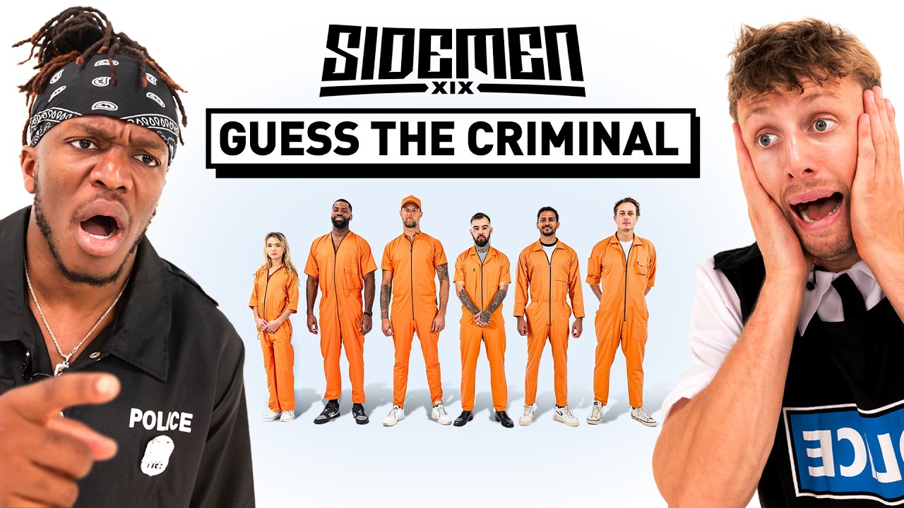 SIDEMEN GUESS THE CRIMINAL