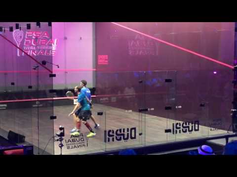 Final Point for PSA World Series Finals 2016.