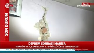 Manisa'da Deprem Sonrası Son Durum! / A Haber | A Haber