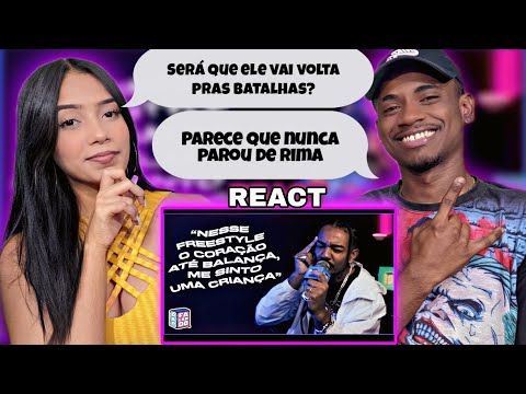 REAGINDO CESAR MC FAZ FREE EMOCIONANTE NO BOOMBAP E NO TRAP 🥹 | RAP, falando: Verso Livre