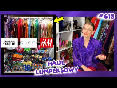 STYLIZACJE Z SECOND HANDU 🤩 LUMPEKSOWE ZDOBYCZE | PEREŁKI | CUDA 👛💍 #MIERZYMY #618